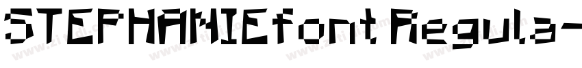 STEPHANIEfont Regula字体转换